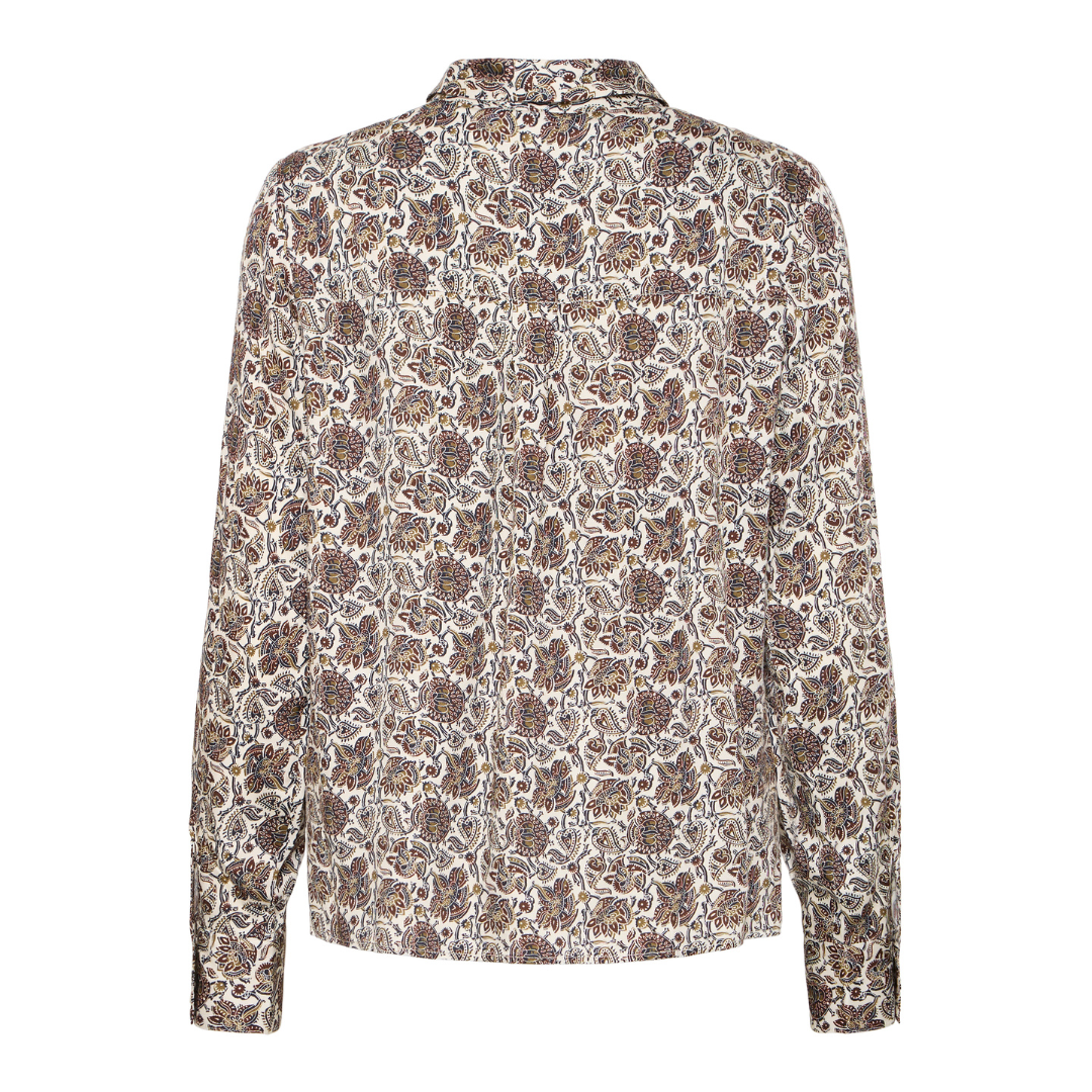Fransa FRGLADIS SH 2 Skjorte - Pumicestone Non Paisley