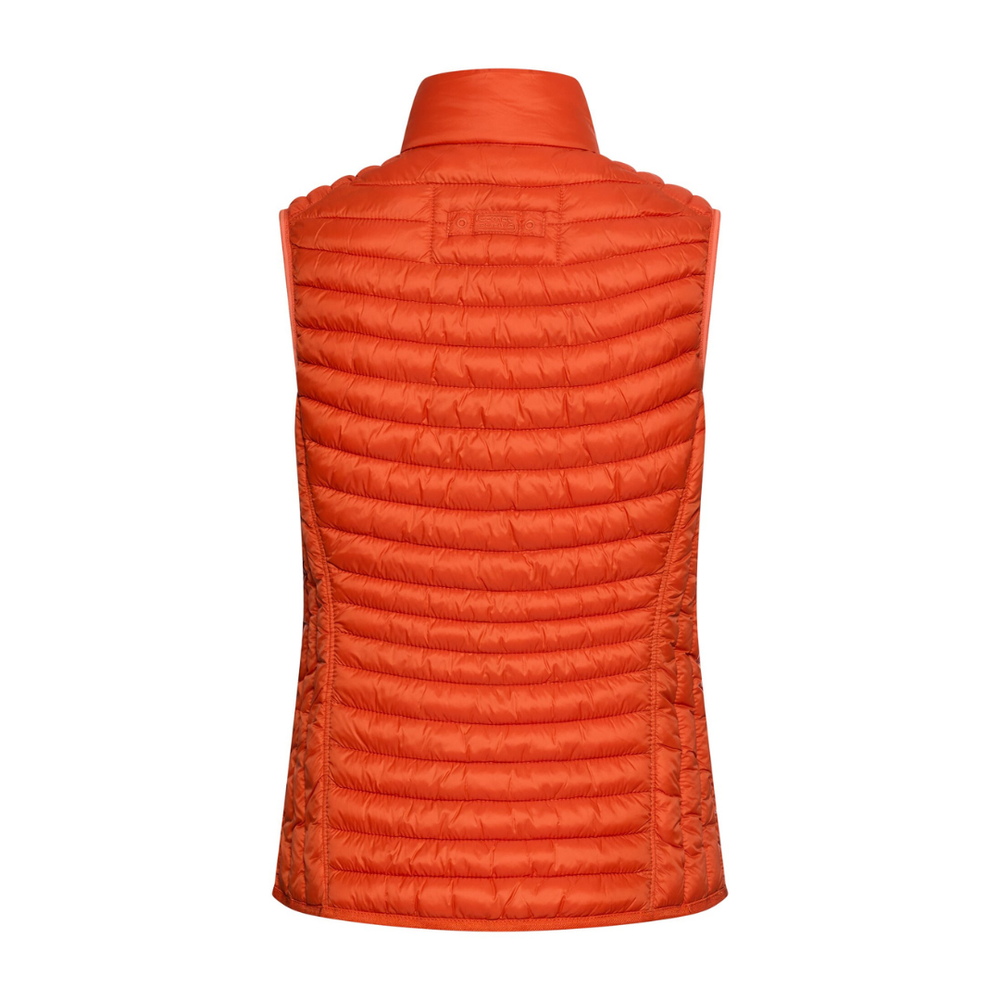Camel Active Windproof vest with two inner pockets Vest - Pumpkin - Butik VIVI