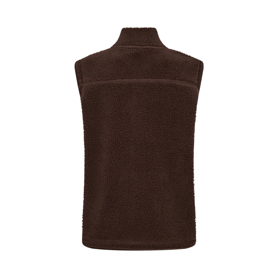 Soyaconcept SC-ONYX 3 Vest - Mørkebrun