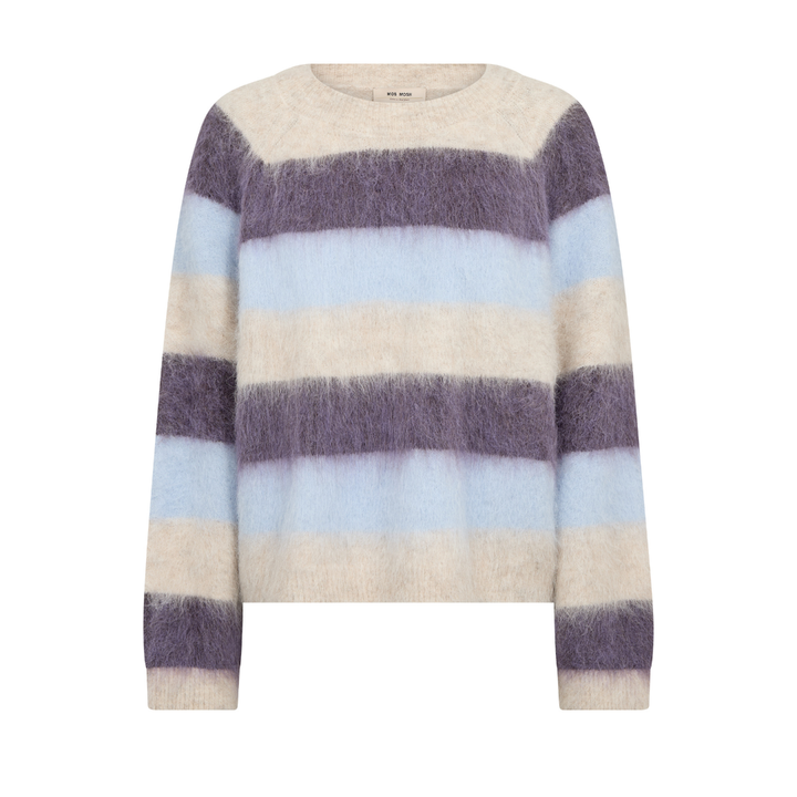 Mos Mosh MMSuvi Stripe Strik - Sweet Grape