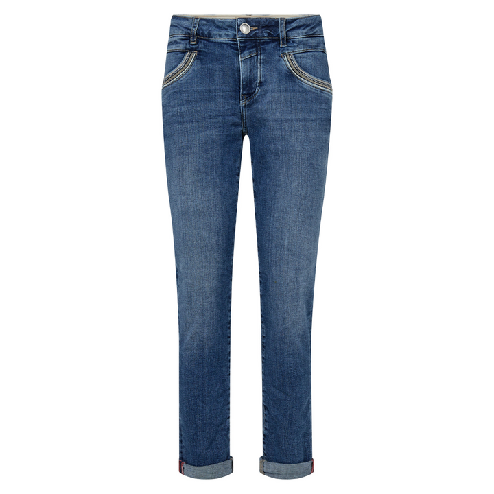 Mos Mosh Naomi Grendel Jeans - Mid Blue