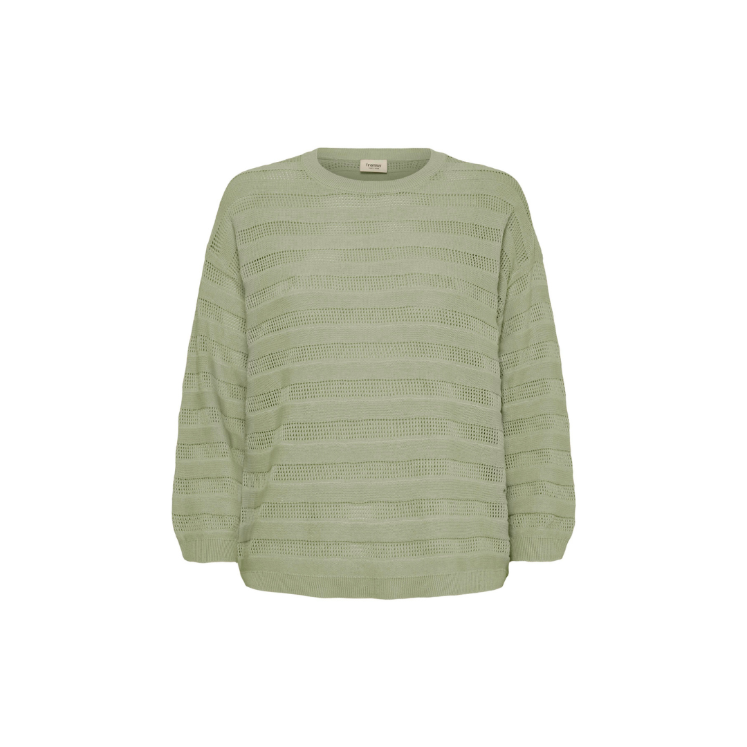 Fransa FRRICKI PU 1 Pullover Strik - Desert Sage - Butik VIVI