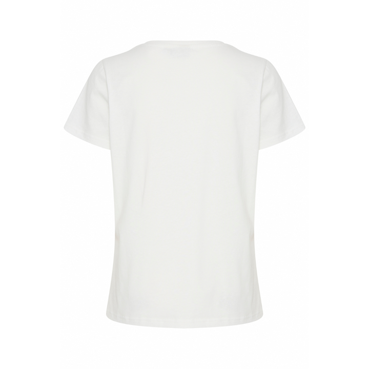 Fransa FRSURI T-shirt - blanc de blanc mix