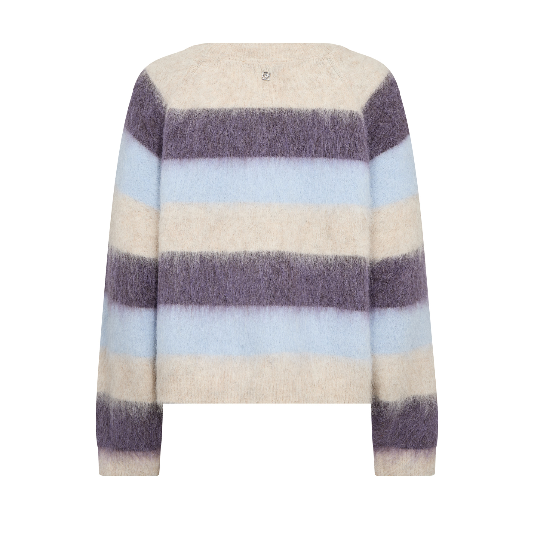 Mos Mosh MMSuvi Stripe Strik - Sweet Grape