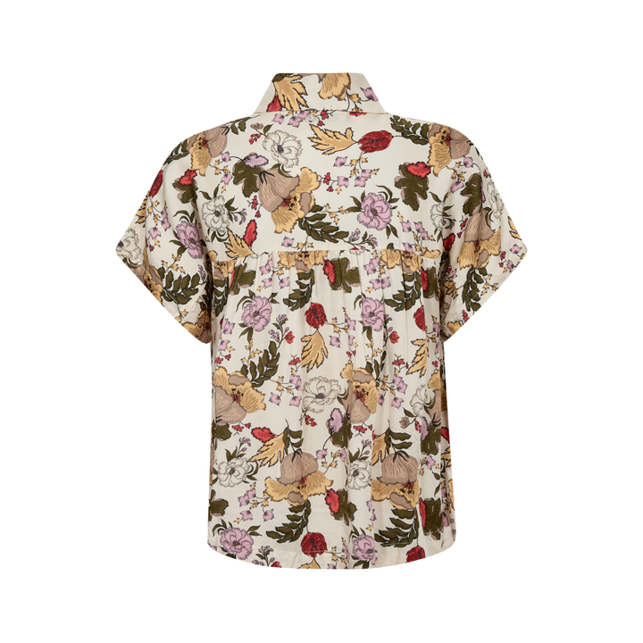 Mos Mosh MMWinie Flowwi Bluse - Ecru - Butik VIVI