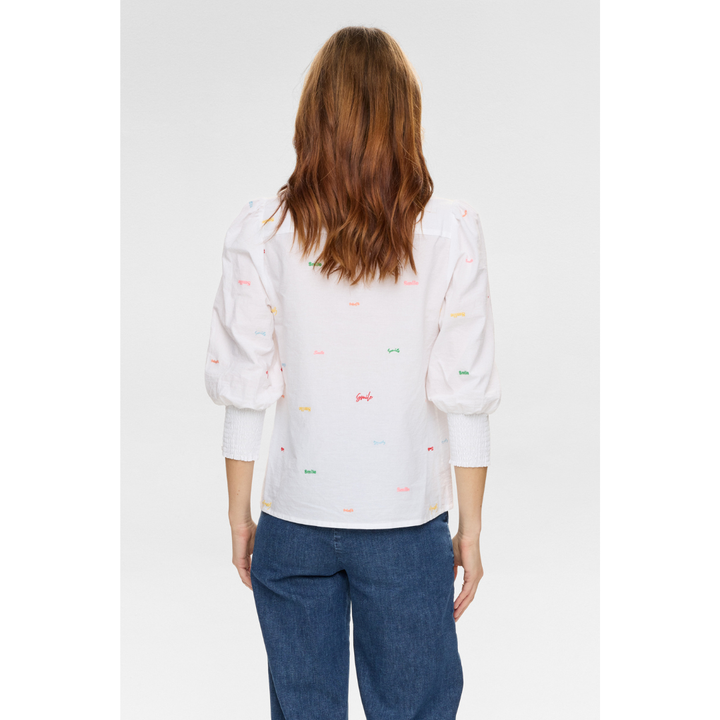 Nümph NUJOYA Skjorte - Bright White - Butik VIVI