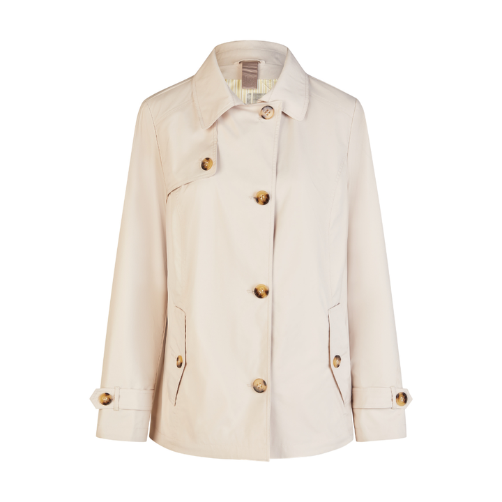 Barbara Lebek Trench Frakke - Panna Cotta - Butik VIVI