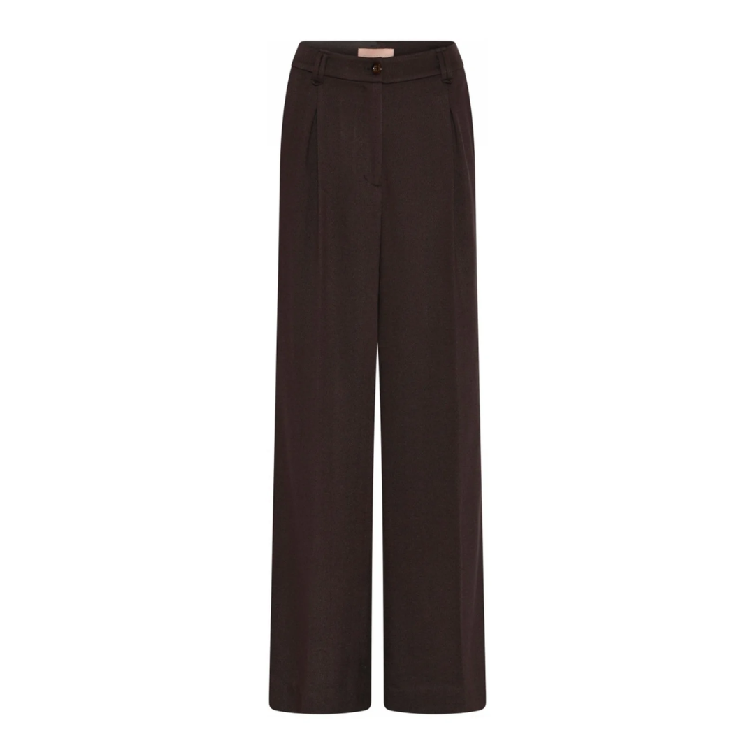 Gustav Nanet Wide Leg Bukser - After Dark