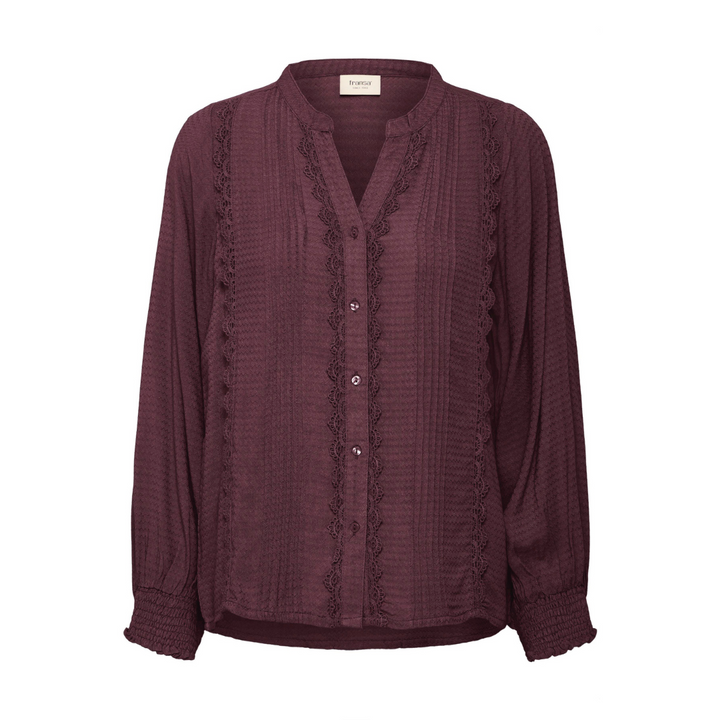 Fransa FRHIDA Shirt 1 - fudge