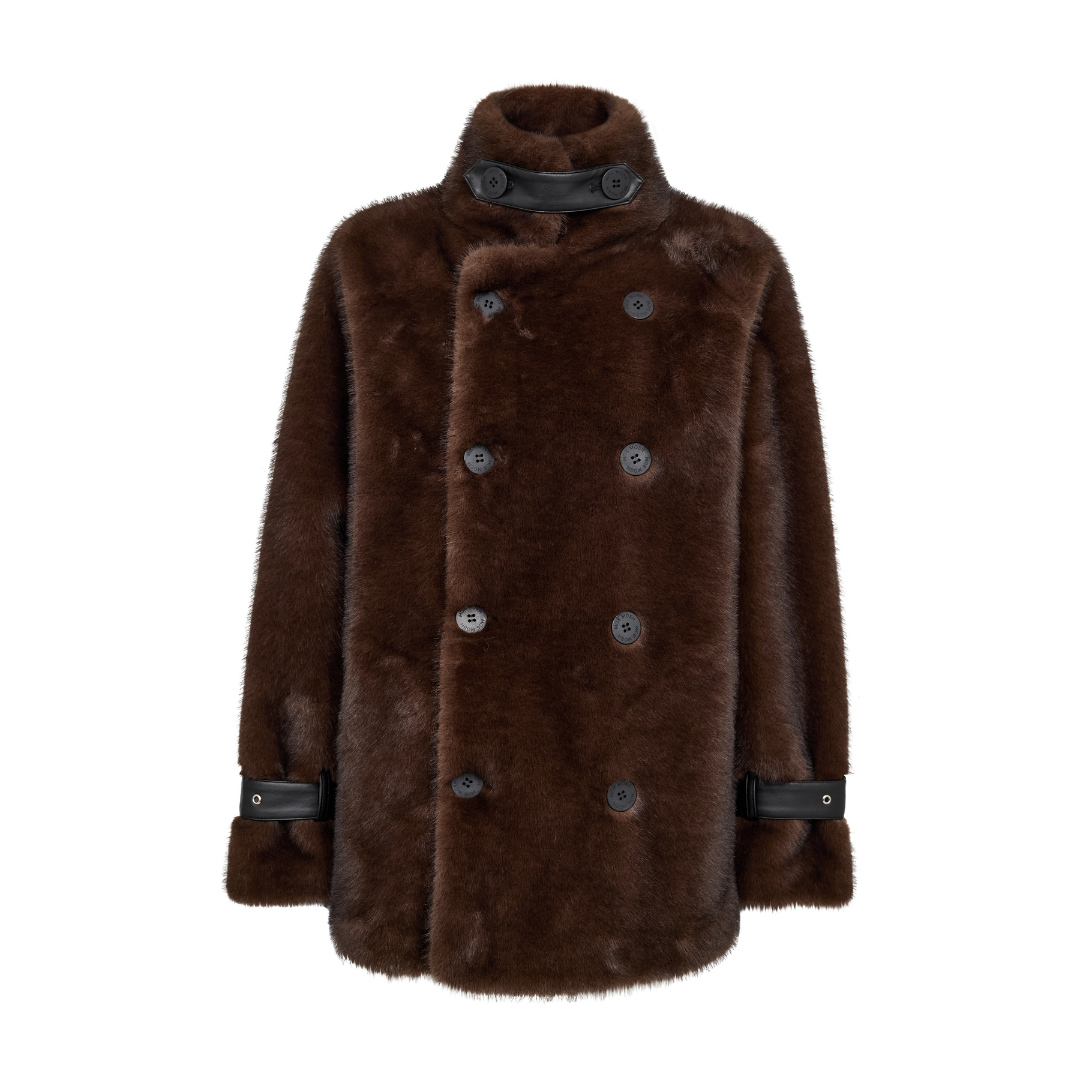 Mos Mosh MMNanette Faux Fur Jakke - Delicioso