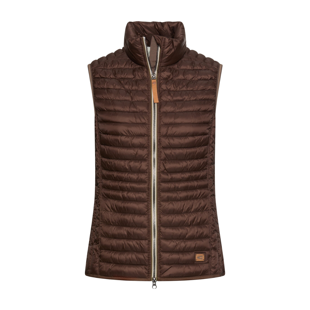 Camel Active Windproof vest with two inner pockets Vest - Brown