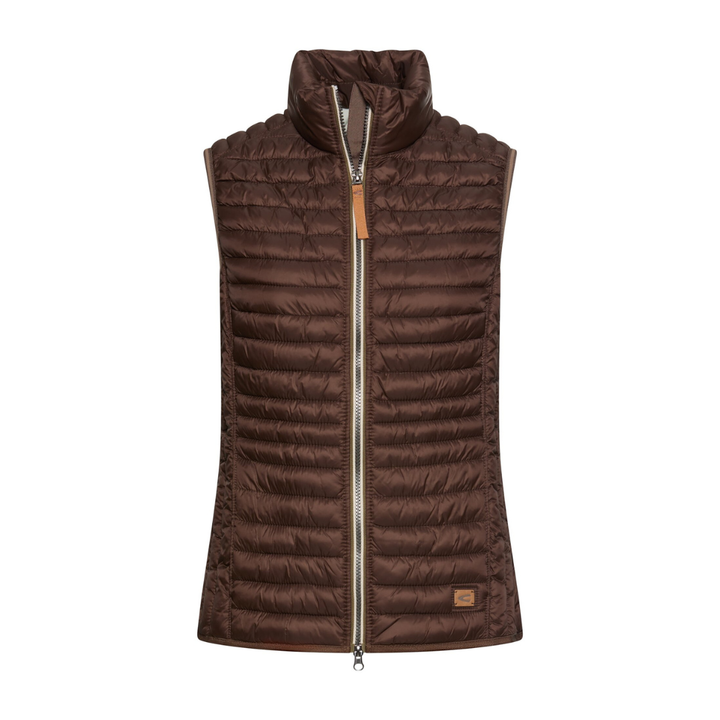 Camel Active Windproof vest with two inner pockets Vest - Brown