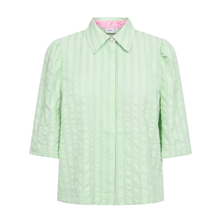 Nümph NUPIPER Skjorte - Absinthe Green - Butik VIVI