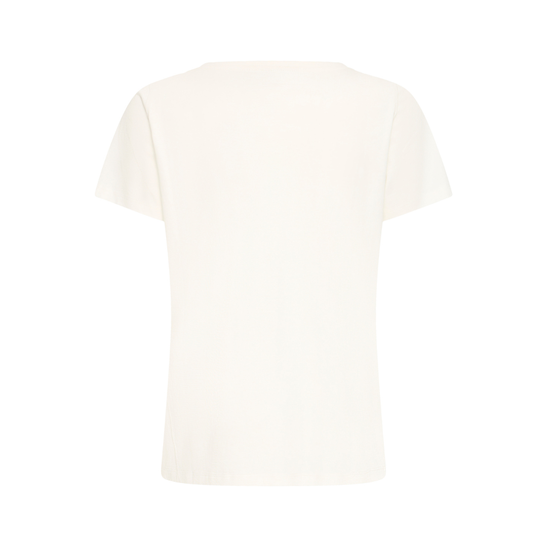 Fransa FREVANI TEE 1 T-Shirt - Whisper White Leopard - Butik VIVI