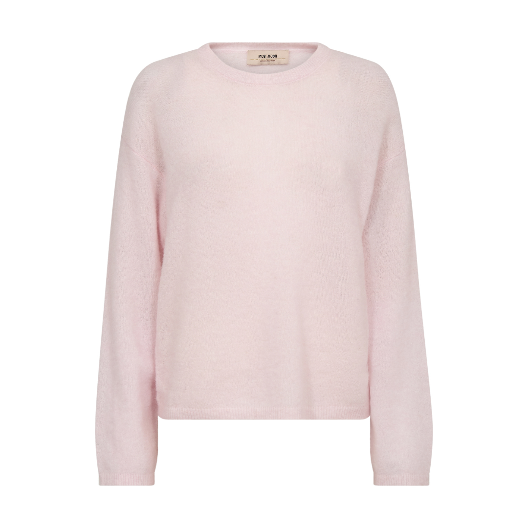 Mos Mosh MMMape O-Neck Strik - Ballet Slipper - Butik VIVI