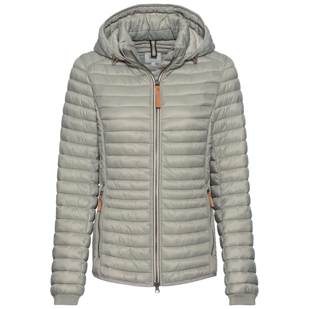 Camel Active Lightweight Quilted Jakke - Sage